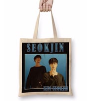 Kim Seokjin Vintage Bts Bez Çanta Uzun Saplı