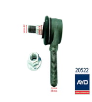 ATV KYMCO 150 SAĞ ROT BAŞI 20522 10-10-12 MM KONİKLİ