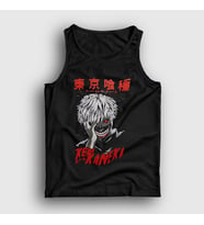 Presmono Unisex Siyah Ken Kaneki Anime Tokyo Ghoul Atlet 136720tt