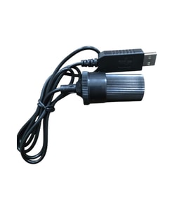 USB 5 Volt To 12 Volt Max 1 Amper Çakmak Fiş Çevirici USB PD Portundan Gelen Gücü 12V Araç Çakmak Soketine Dönüştürür 1 Metre