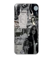 Samsung Galaxy A70 Uyumlu Lana Del Rey Desenli Şeffaf Telefon Kılıfı