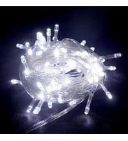 10m 100 LED Boncuk Lamba Beyaz Işık