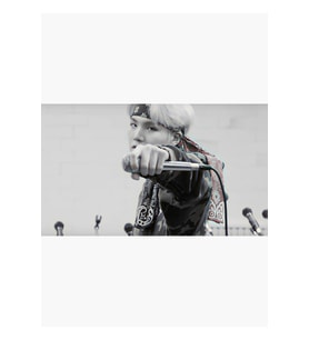 Suga Mic Drop Tablo Ahşap Poster Dekoratif Kod4045