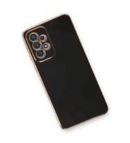 Newface Samsung Galaxy A33 5G Kılıf Volet Silikon - Siyah