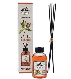 Ilgaz Reed Diffuser Oda Kokusu Bambu Çubuklu Sandal Ağacı 110 ML