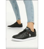 U.S. Polo Assn. Thunder Wmn 3fx Siyah Comfort Uniseks Günlük Spor Ayakkabı