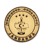 JANDARMA Deri PEÇ - Arma - Askeri Patch