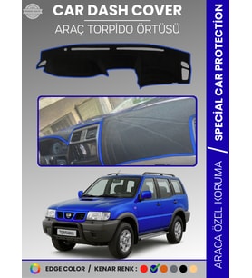 NİSSAN TERRANO DÜZ MODEL (1999-2003) Torpido Örtüsü Ön Göğüs Torpido Koruma Birebir Uyum Kaymaz