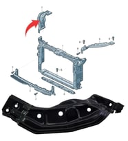 Vw T-Cross Far Alt Braketi Sac Sağ 2019-2023 2GM806930B