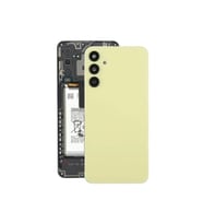 Samsung A15 4G Arka Kapak - Arka Pil Batarya Kapağı Kamera Lensl i- SM-A155 Uyumlu (Gold)