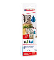 Edding Kumaş Boyama Kalemi Cool 5 Lİ 4500 /5S