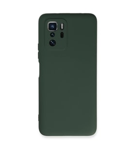 Xiaomi Poco X3 GT Kılıf Nano içi Kadife Silikon - Koyu Yeşil