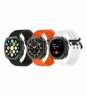 Haino Teko 17 Akıllı Saat AMOLED Ekran Su Geçirmez 15 Gün Pil Arama Spor Sağlık Takibi Siyah