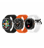 Haino Teko 17 Akıllı Saat AMOLED Ekran Su Geçirmez 15 Gün Pil Arama Spor Sağlık Takibi Siyah
