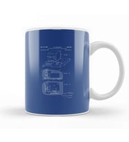 Computer Monitor Patent Blueprint D C Engelbart Kupa Bardak Porselen