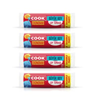 COOK Buyuk Çop Torbası 65x80 Cm 20 li x 4 Adet