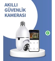 Kompakt Tasarımlı Gece Görüşlü Kablosuz Kamera