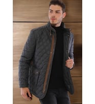 K8613 DEWBERRY KABAN-DÜZ ANTRASİT