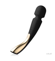 Lelo Smart Wand 2 Black Akıllı Sensörlü Çok Yönlü Büyük Boy Masaj Aleti (Siyah)