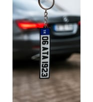 Plaka Anahtarlık İsimli - Kişiye Özel Tasarım