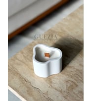 Wood Cloud Candle  Dekoratif mum  1 adet