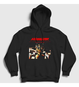 Presmono Unisex Siyah King Of The Kill Annihilator Kapüşonlu Sweatshirt 465380tt