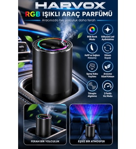 Harvox HX-CF003 RGB Işıklı ve Gökyüzü Projeksiyonlu Araç Parfümü