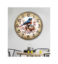 Bilge Tasarım Retro Duvar Saati 35 X 35 Cm (Karışık)