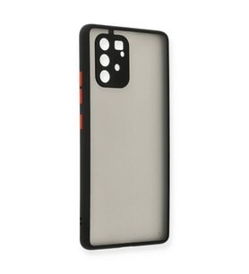 Samsung Galaxy A91 / S10 Lite Kılıf Montreal Silikon Kapak - Siyah