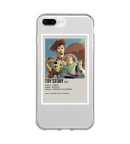 Iphone 7 Plus / 8 Plus Uyumlu Toy Story Minimalist Poster Desenli Şeffaf Telefon Kılıfı