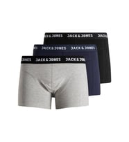 JACK&JONES JACANTHONY TRUNKS 3 PACK NOOS 12160750 (Siyah)