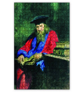 Cakapuzzle Dmitriy Mendeleyev Çizim Puzzle Yapboz MDF (Ahşap) (120 Parça)