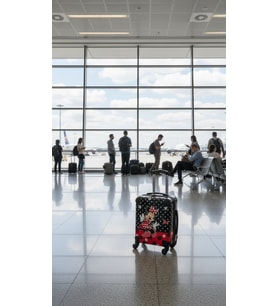 Luxe Kid Travel – ABS Kız Çocuk Valizi Siyah