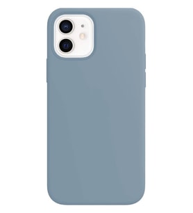 Buff iPhone 12 / 12 Pro ile Uyumlu Rubber S Kılıf Cornflower (Gri)