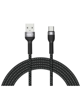 Type-C USB Kablo Hızlı Şarj ve Data Veri Aktarımı (2A Güç, 480Mbps Hız) 3Metre Örgülü, Uzun ve Güçlü