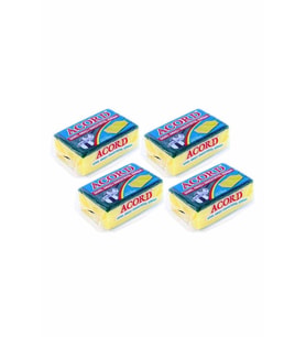 Northcity 4'lü Jumbo Endüstriyel Bulaşık Süngeri - Çok Amaçlı Temizlik Süngeri 13x8x4 cm
