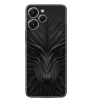 Xiaomi Redmi 12 128 GB 4 GB Ram Kılıf Desenli Silikon Black Fox 1325