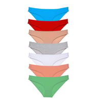 7 adet Süper Eko Set Likralı Kadın Slip Külot