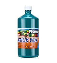 Nova Color Akrilik Boya 1 KG Yeşil Akrilik Boya