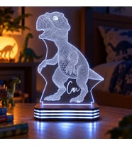 İsme Özel Dinozor Tasarımlı Gece Lambası