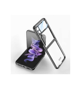 Samsung Galaxy Z Flip 4 Uyumlu Kılıf Zore Kıpta Lensli Kapak