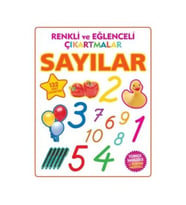 Sayılar / Renkli ve Eğlenceli Çıkartmalar - Kolektif - Parıltı Yayınları
