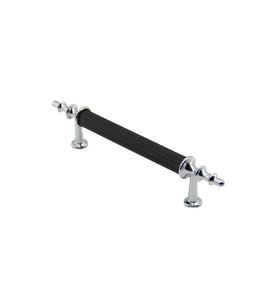 10 ADET KROM - SİYAH BORU KULP 9.6CM (5343)