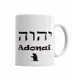Adonai Kupa Bardak Porselen