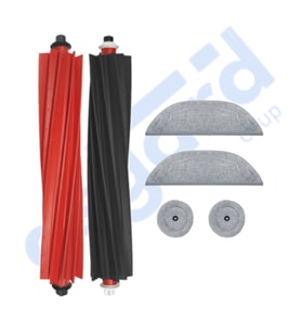 ROBOROCK S8 MaxV Ultra Uyumlu  1 Ana Fırça 2 Mop 2 Yan Mop PKT-iasgf0000788