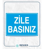 Zile Basınız 21x28 Arkası Yapışkanlı Levha