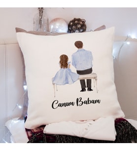 Canım Babam Tasarımlı Yastık