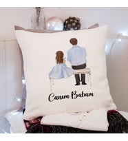 Canım Babam Tasarımlı Yastık