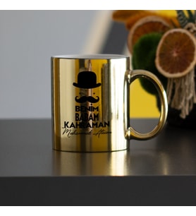 Benim Babam Kahraman Gold Kupa Bardak