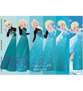 Keskin Color 15 Yaprak 35X50 Frozen Resim Defteri